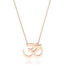 Unity Om Small Necklace Gold